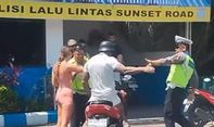 Bule Inggris di Bali yang Viral Lawan Polisi Saat Ditegur Akhirnya Ditangkap Polisi