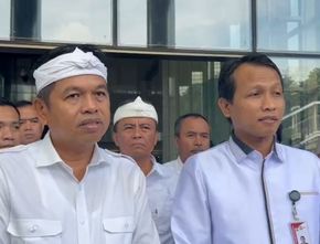 Dedi Mulyadi Sambangi Gedung KPK, Bahas Realokasi Anggaran Rp5 Triliun