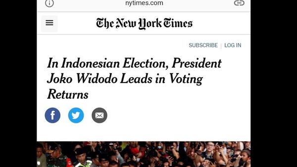 Memenangi Pemilu Presiden 2019, Jokowi Kebanjiran Ucapan Selamat