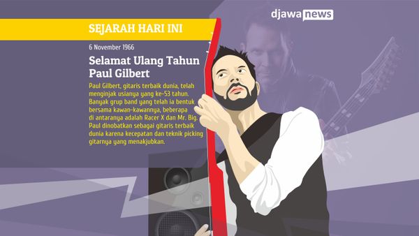 Sekilas Tentang Gitaris Terbaik Dunia: Paul Gilbert