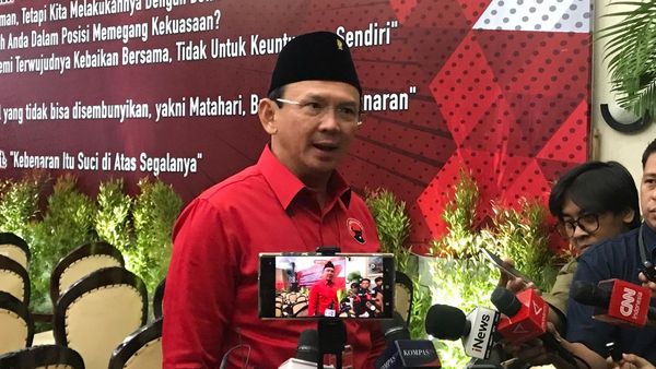 Soal Kemungkinan PDIP Usung Anies, Ahok: Tak Mungkin Ambil Orang Luar Selama Kadernya Siap