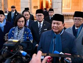 Perhatiannya Prabowo ke Sri Mulyani yang Kedinginan di London: Pakai Mantel, Nanti Sakit