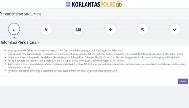 Pengalaman Perpanjangan SIM Online Melalui Laman Korlantas Polri