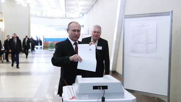 Vladimir Putin Resmi Maju Sebagai Kandidat Pilpres Rusia Maret Mendatang