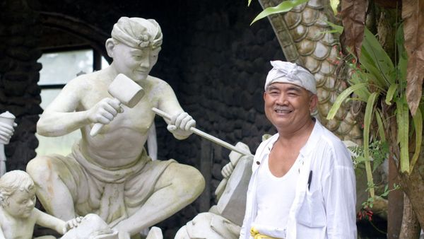 Karya Seniman Bali Tidak Laku, Maestro Patung GWK: Tolong Beli Hasil Karya Kami