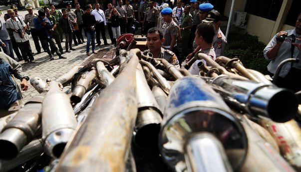 Denda Knalpot Racing “Cukup Lumayan”, Pilih Gaya atau Miskin?