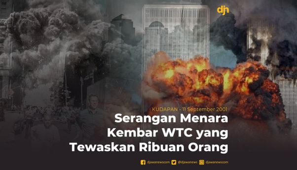 Serangan Menara Kembar WTC yang Tewasksn Ribuan Orang