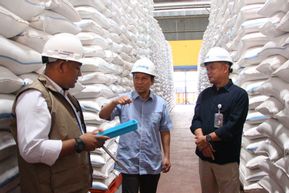 Lakukan Pengawasan Pangan, Gus Hilmy: Gudang Bulog Penuh, Distributosi Perlu Kolaborasi