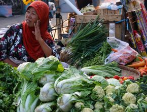 Berita Magelang: 1 Pedagang Positif Covid-19, Pasar Borobudur Masih Ramai