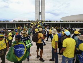 Demo Rusuh di Ibu Kota Brazil, Polisi Menahan 1.159 Orang