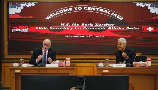 Ganjar Pranowo dan Jateng Bersiap Resesi: Jalin Kerja Sama dengan Swiss Demi Pertumbuhan Ekonomi