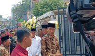Presiden Jokowi dan Gibran Takziah ke Rumah Duka Hamzah Haz