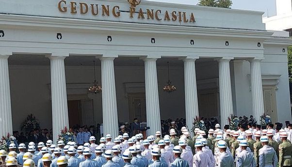Presiden Prabowo Pimpin Upacara Peringatan Hari Lahir Pancasila, Megawati Hadir