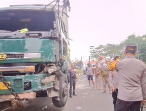 Polisi Pastikan Tidak Ada Korban Tewas Ditabrak Truk Ugal-ugalan di Tangerang, Korban Luka 6 Orang