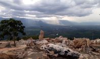 Keeksotisan Puncak Bukit Muhasabah Desa Sipaga-Paga