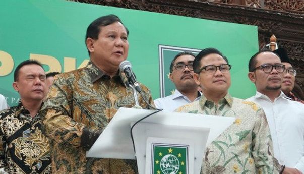 Elite Partai Gerindra dan PKB Berziarah Bareng ke Makam Mustasyar PBNU, Bakal Koalisi?