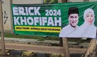 Poster Erick Thohir-Khofifah Ramai di Jember, Ketua Bawaslu: Kami Tidak Bisa Menindaknya