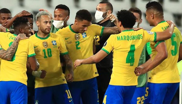 Copa America: Brasil Melaju ke Final Setelah Unggul Tipis dari Peru