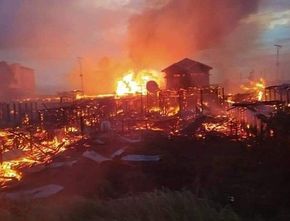 Berita Seputar Jogja: Si Jago Merah Lalap Rumah Pembuat Arang di Gunungkidul