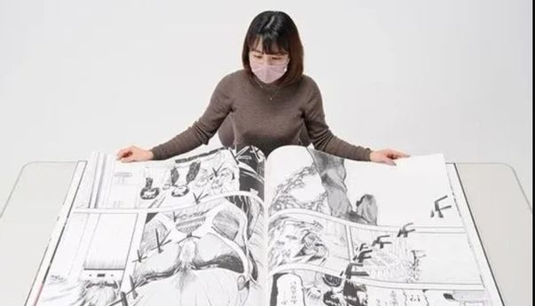 Cetakan Raksasa Manga Attack on Titan Pecahkan Rekor Dunia