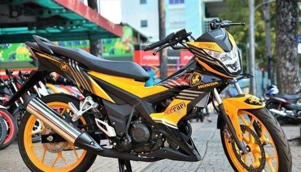 Honda Sonic 150R Vietnam, Motor dengan Konsep Livery Ferrari