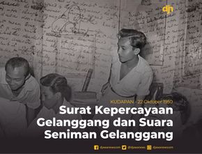 Surat Kepercayaan Gelanggang dan Suara Seniman Gelanggang