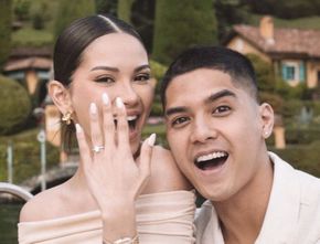 Al Ghazali Bagikan Momen Romantis Lamar Alyssa Daguise di Danau Como Italia