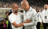 Jelang Real Madrid vs Manchester City, Zidane dan Guardiola Saling Lempar Pujian