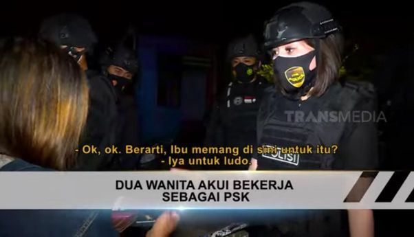 Belasan Wanita PSK dan Waria Lari Terbirit-birit Saat Digrebek Tim Maung Galunggung di Tasikmalaya