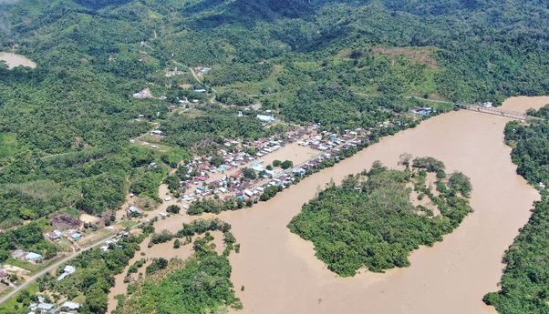 Kabar Duka, Banjir Terjang Sejumlah Desa di Kalimantan Utara