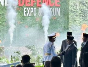 Presiden Prabowo Resmi Buka Indo Defence dan Forum 2025 di JIexpo Kemayoran