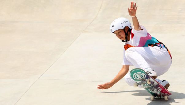 Momiji Nishiya Jadi Peraih Emas Termuda Olimpiade, Baru 13 Tahun