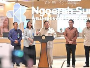 Prabowo Resmikan Ngoerah Sun Wellness dan Aesthetic Center, Bantu Tekan Devisa ke Luar Negeri