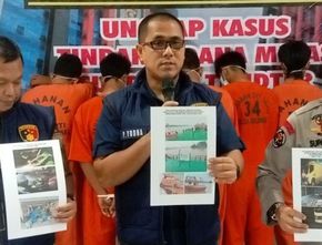 Polda Sumsel Gagalkan Penyelundupan 10 Ton Pertalite dan Solar ke Lampung, 7 Orang Ditangkap