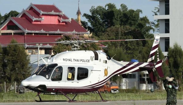 Istri Pamer Naik Helikopter di TikTok, Polisi Thailand Dapat Sanksi Turun Pangkat