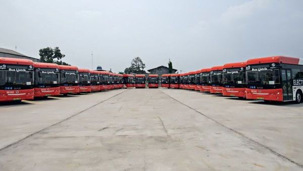 TransJakarta Targetkan Penambahan 200 Unit Bus Listrik hingga Akhir Tahun 2024