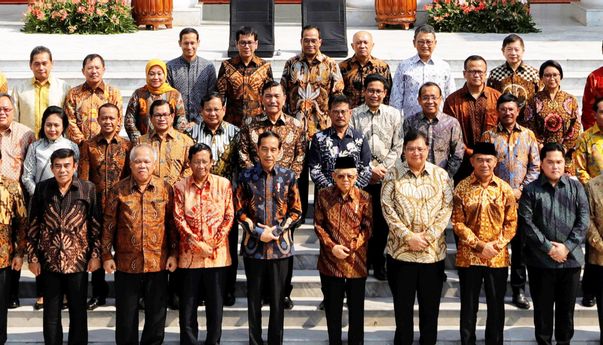 Susunan Menteri Kabinet Indonesia Maju 2019-2024