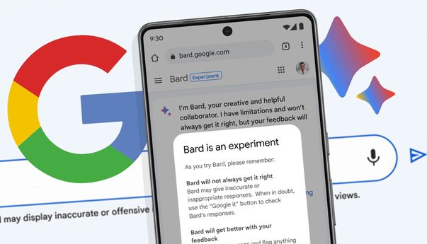 Google Buka Akses Bard untuk Saingi ChatGPT