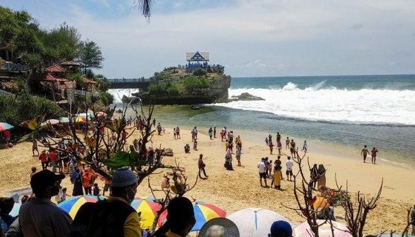 Libur Telah Tiba, Objek Wisata Gunungkidul Diserbu 9 Ribu Orang