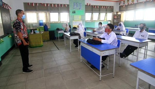 Simulasi Belajar Tatap Muka di Temanggung Dihentikan