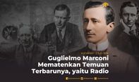 Guglielmo Marconi Mematenkan Temuan Terbarunya, yaitu Radio