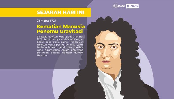 Sir Isaac Newton: Penemu Hukum Gerak dan Gravitasi