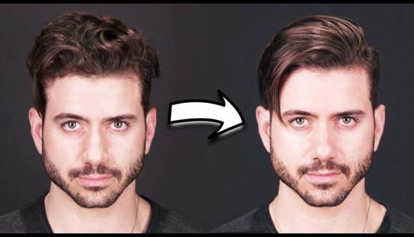 Cara Meluruskan Rambut Pria Secara Alami