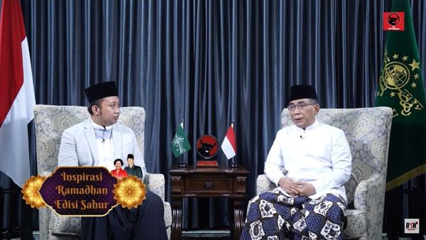 Gus Yahya Ungkap Kedekatan Gus Dur dan Megawati: Mereka Seperti Kakak-Adik