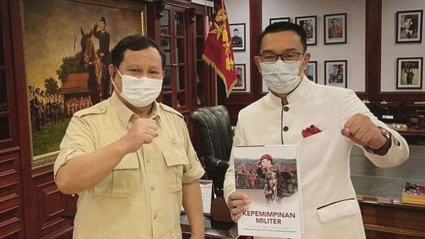 Ridwan Kamil Komentari Pertemuan dengan Prabowo Subianto: Harus Berhubungan Baik dengan Pimpinan Partai