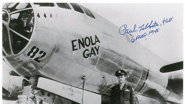 Paul Tibbets, Pilot yang Menjatuhkan Bom Atom “LIttle Boy” ke Hiroshima