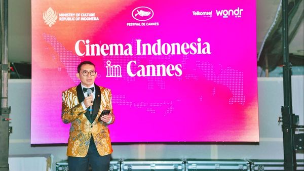 Indonesian Cinema Night di Cannes 2025, Menbud Ajak Para Sineas Dunia Bikin Film di Indonesia