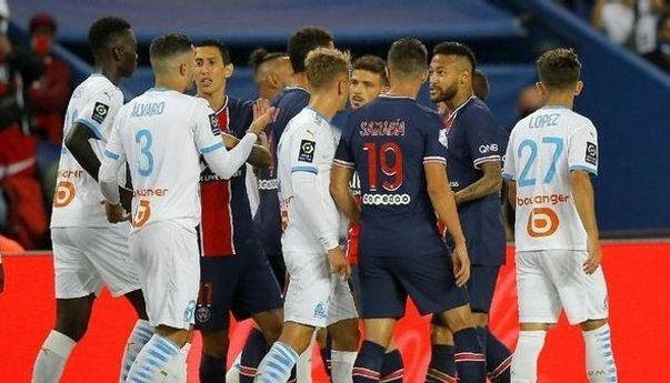 Kedapatan Ludahi Alvaro Gonzalez dalam Laga Panas PSG vs Marseille, Di Maria Diskors Larangan Bermain 4 Pertandingan