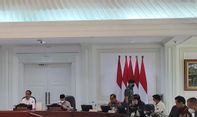 Jokowi Rapat Maraton di Istana Hari Ini, Dua Menteri dari NasDem Tidak Hadir