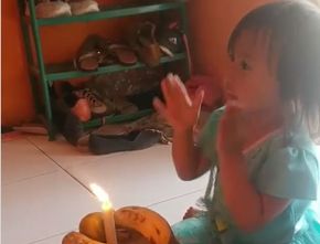 Warganet Urunan untuk Bocah Viral yang Ultah Tiup Lilin di Atas Panci Rice Cooker